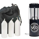 UCO Original Candle Lantern Value Pack with 3 Candles and Storage Bag